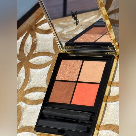Luxury Bundle YSL Couture Mini Clutch and Chanel Rouge Lipstick in Honey Bliss